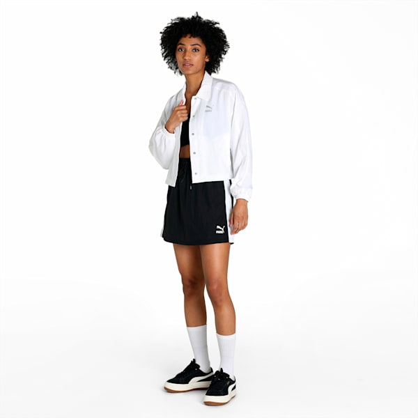 T7 Woven Women's Jacket, Puma White, extralarge-IND