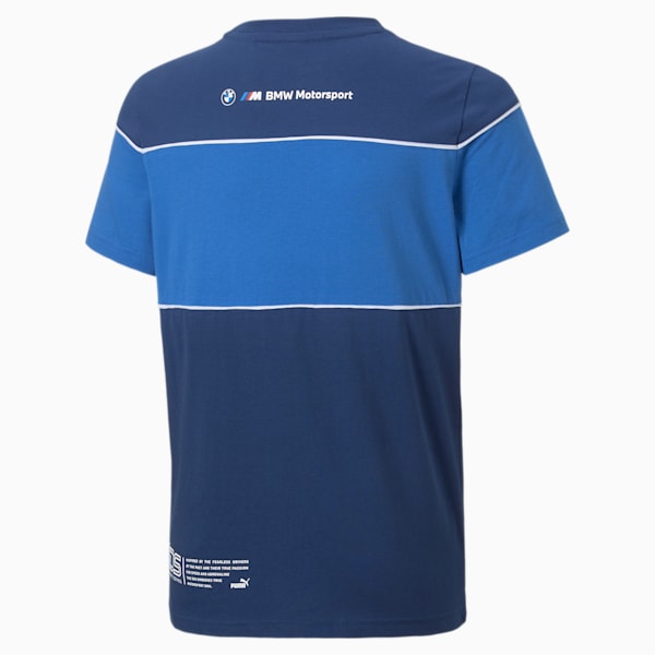BMW M Motorsport Speed Driver Series Youth  T-Shirt, Estate Blue-M color