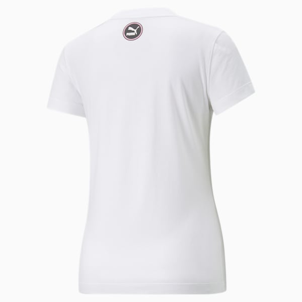 SWxP Graphic Women's Regular Fit T-shirt, Puma White, extralarge-IND