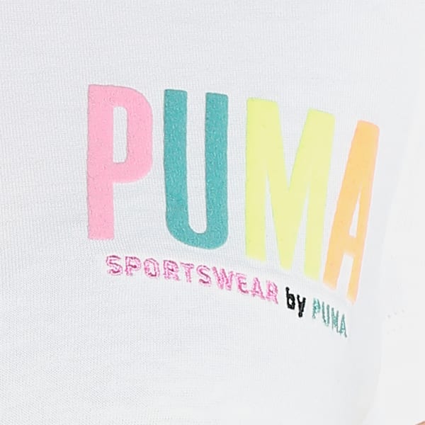 SWxP Graphic Women's Regular Fit T-shirt, Puma White, extralarge-IND