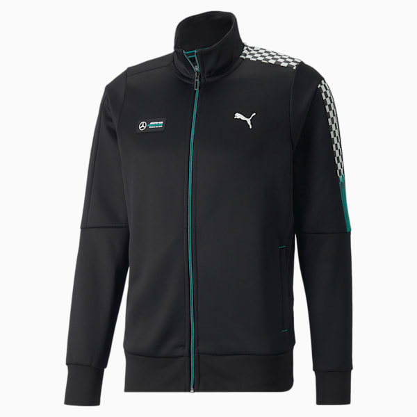 Mercedes F1 T7 Men's Track Jacket, Puma Black