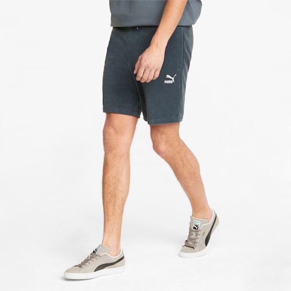 Classics Towelling Men's Shorts, Dark Slate, extralarge