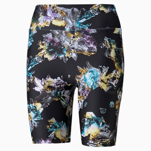Crystal Galaxy Women's High-Waist ShortTights, Puma Black, extralarge-IND