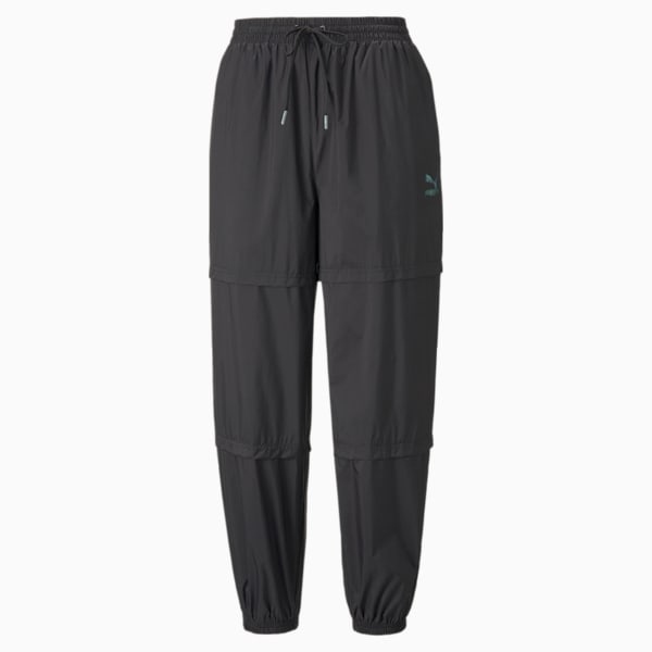 ウィメンズ CRYSTAL G. ウーブンパンツ, Puma Black, extralarge-JPN