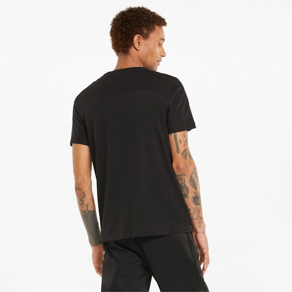Mercedes AMG Petronas F1 T7 Men's Regular Fit T-Shirt, Puma Black, extralarge-IND
