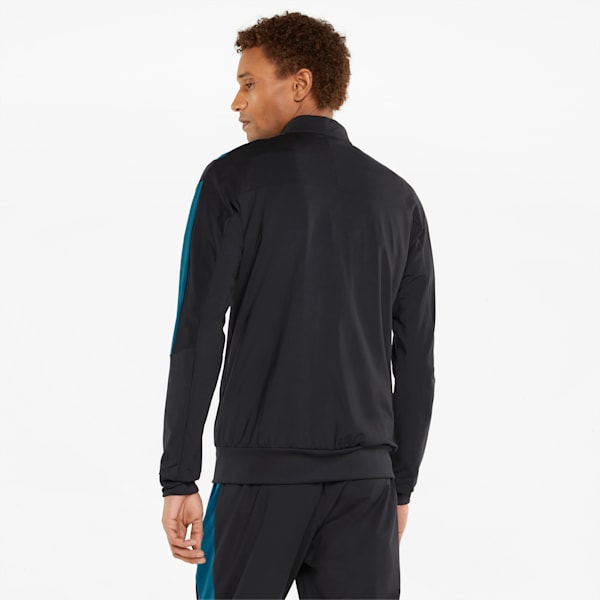 Mercedes AMG Petronas F1 Men's Slim Fit Track Jacket, Puma Black, extralarge-IND
