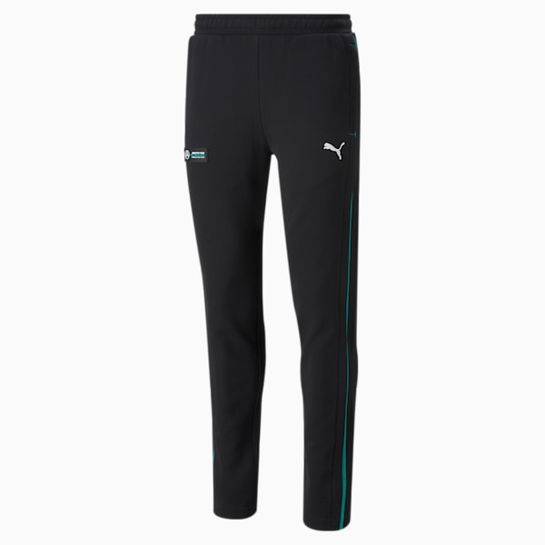 Mercedes AMG Petronas F1 Men's Slim Fit Sweat Pants, Puma Black, extralarge-IND