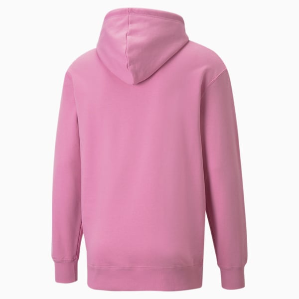 Sportswear by PUMA Graphic Men's Hoodie, Opera Mauve, extralarge