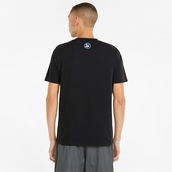 Playera con gráfico SWxP para hombre, Puma Black, extralarge