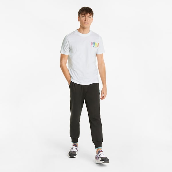 SWxP Graphic Men's Regular Fit T-shirt, Puma White, extralarge-IND