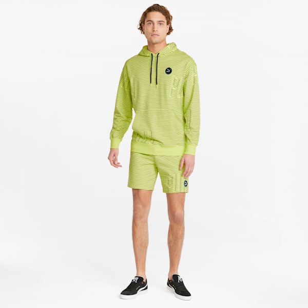 Sportswear by PUMA Printed Men's Hoodie, Lemon Sherbert, extralarge