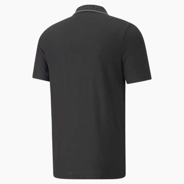 Mercedes AMG Petronas F1 Piqué Men's Regular Fit Polo Shirt, Puma Black, extralarge-IND