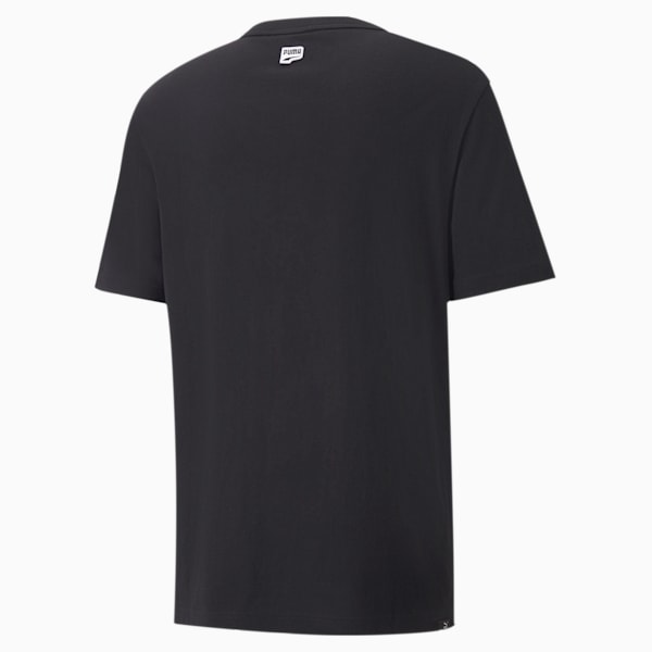 Downtown Graphic Crew Neck Men's Relaxed Fit T-Shirt, Puma Black, extralarge-IND