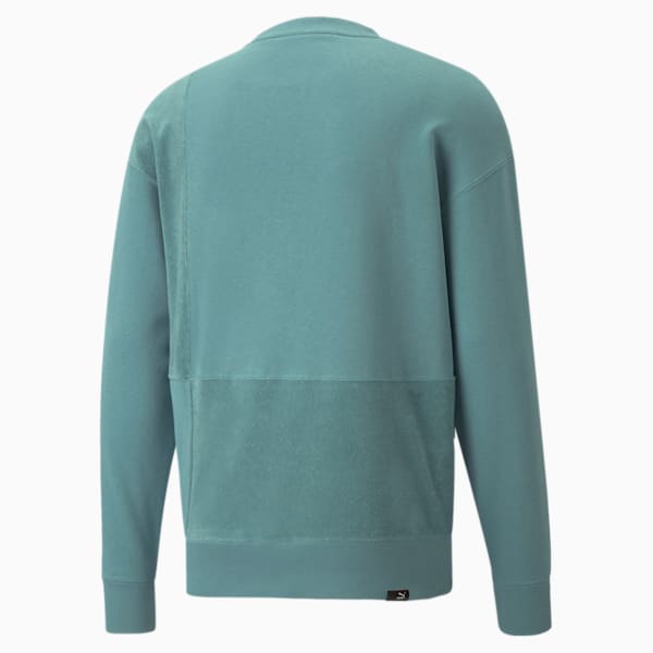 Downtown Men's Sweatshirt, Mineral Blue, extralarge-IND