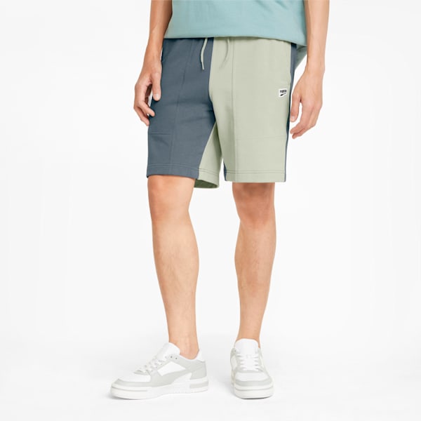 Downtown Men's Shorts, Spring Moss, extralarge