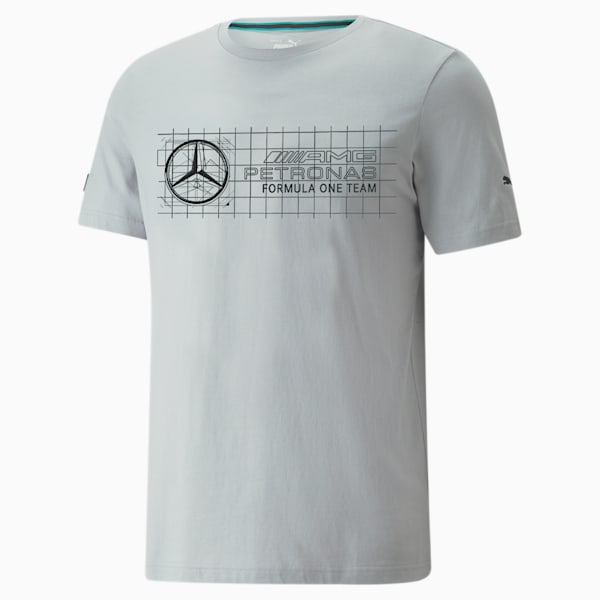 メンズ メルセデス MAPF1 ロゴ 半袖 Tシャツ +, Mercedes Team Silver, extralarge-JPN