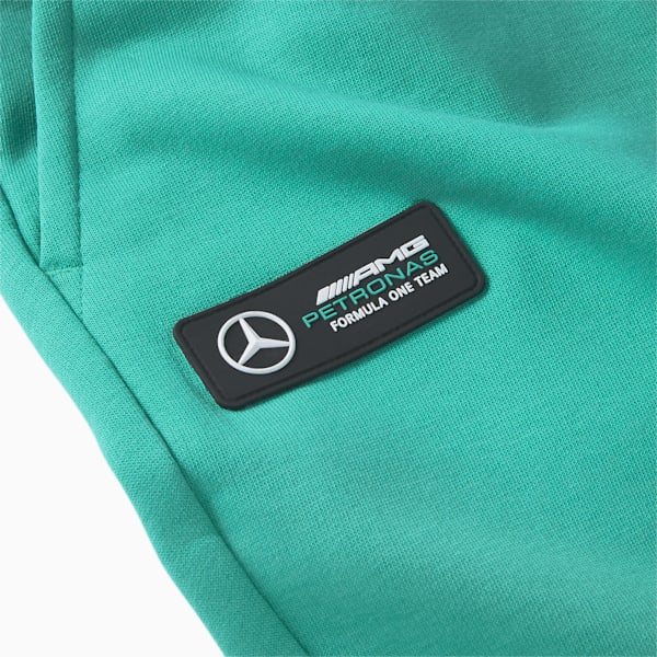 Mercedes AMG Petronas F1 Men's Regular Fit Shorts, Mint, extralarge-IND