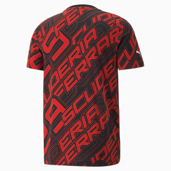 Scuderia Ferrari Race Printed Men's T-shirt, Puma Black, extralarge-IND