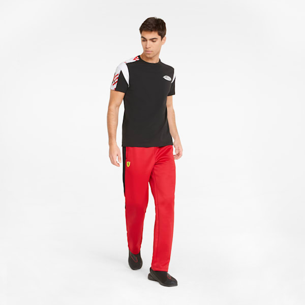 Scuderia Ferrari Race T7 Men's Track Pants, Rosso Corsa, extralarge