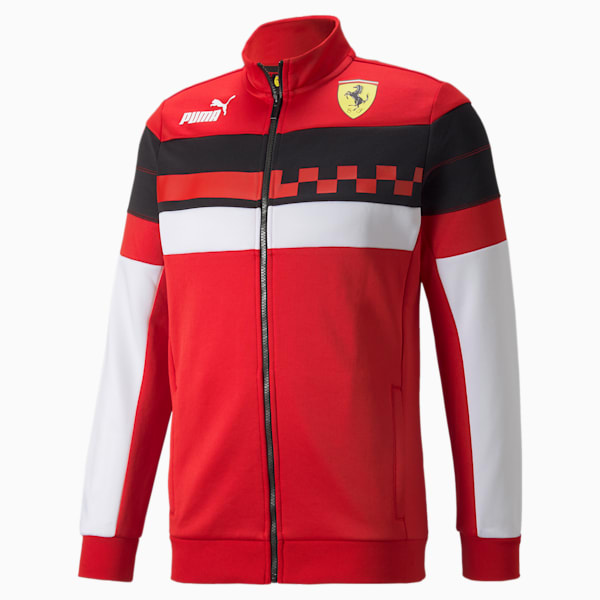 Scuderia Ferrari Race SDS Men's Track Jacket, Rosso Corsa, extralarge