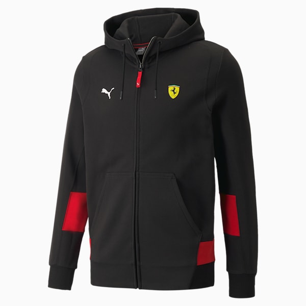 Scuderia Ferrari Race Hooded Men's Sweat Jacket | PUMA