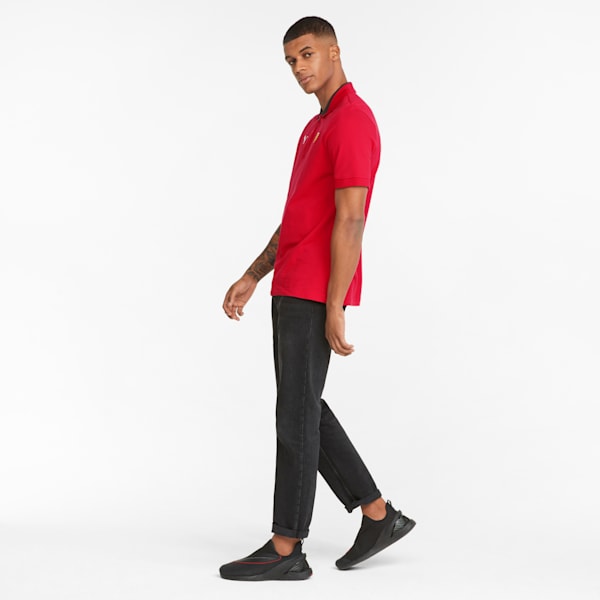 Polo para hombre Scuderia Ferrari Race, Rosso Corsa, extralarge