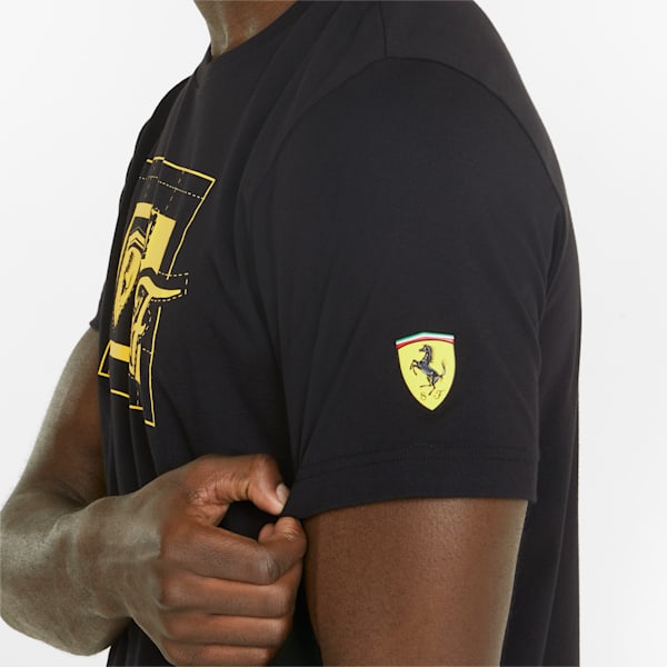 Scuderia Ferrari Race Graphic Men's Tee, Puma Black, extralarge