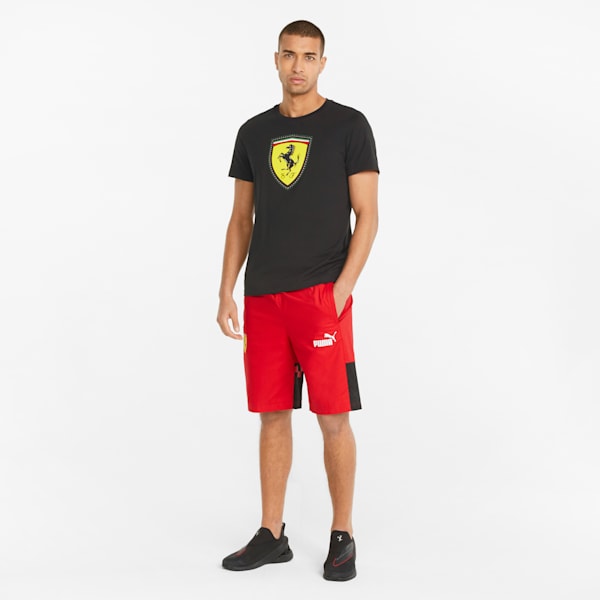 Scuderia Ferrari Race Color Shield Men's Tee, Puma Black, extralarge