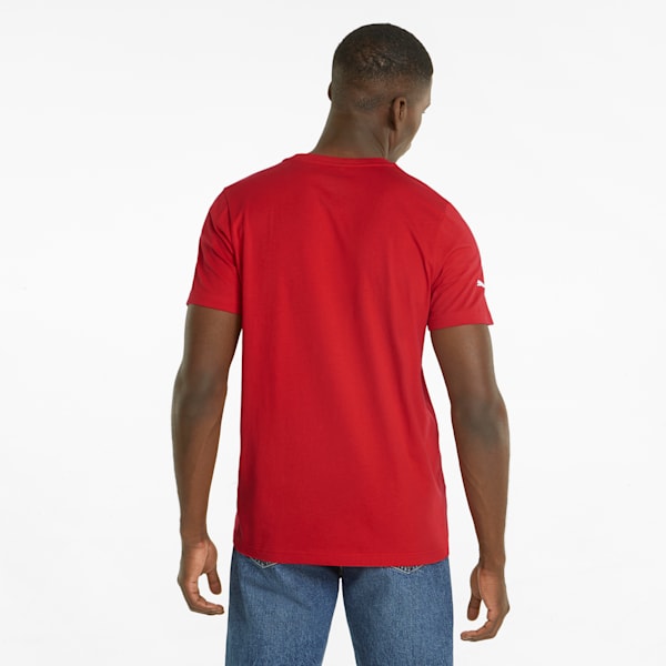 Scuderia Ferrari Race Color Shield Men's Tee, Rosso Corsa, extralarge