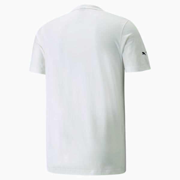 Playera con insignia a color para hombre Scuderia Ferrari Race, Puma White, extralarge