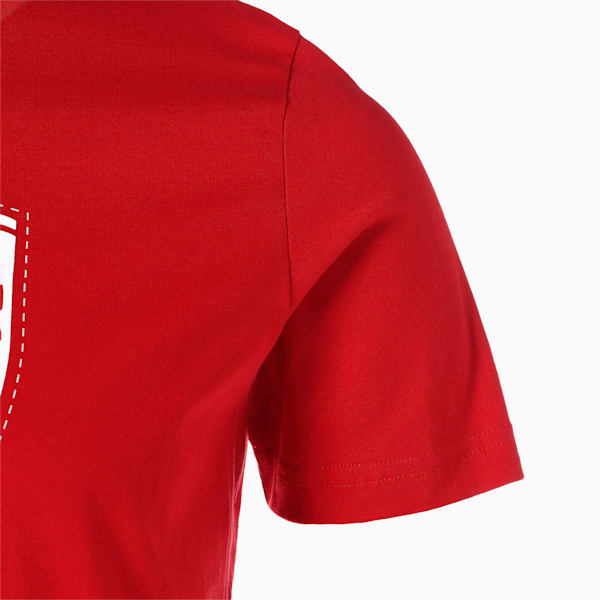 メンズ フェラーリ レース ヘリテージ ビッグシェル 半袖 Tシャツ, Rosso Corsa, extralarge-JPN