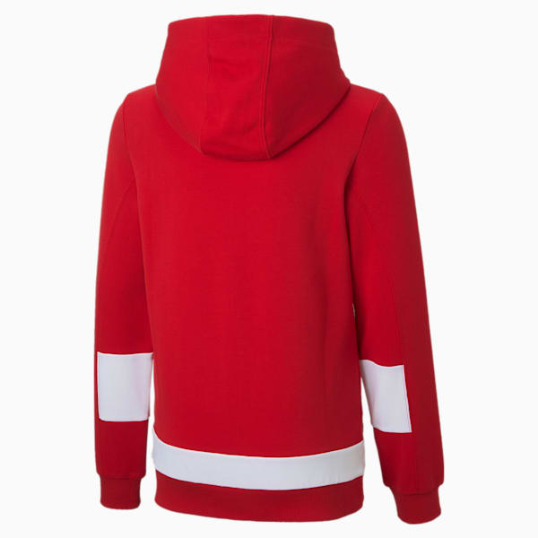 Scuderia Ferrari Race Hooded Youth Sweat Jacket, Rosso Corsa, extralarge-IND