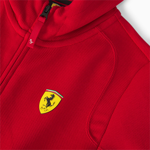 Scuderia Ferrari Race Hooded Youth Sweat Jacket, Rosso Corsa, extralarge-IND