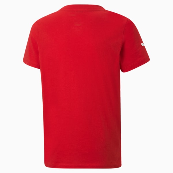 Scuderia Ferrari Race Graphic Tee Big Kids, Rosso Corsa, extralarge