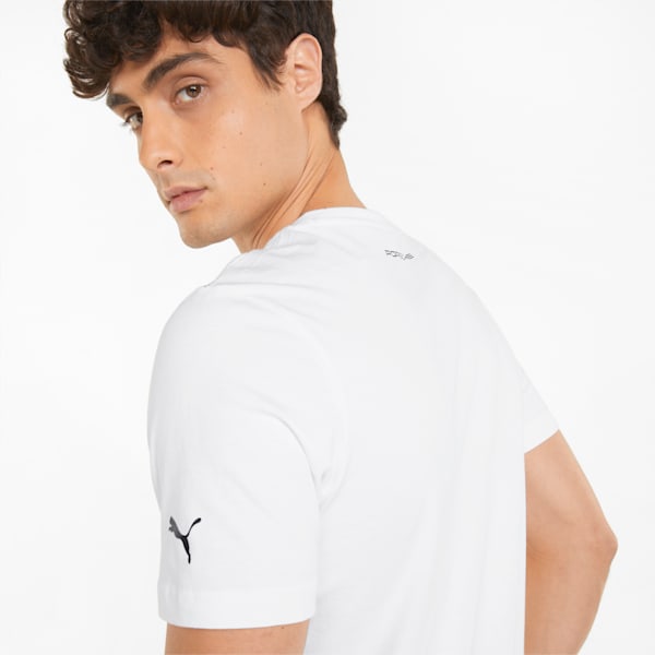Porsche Legacy Statement Men's Graphic T-Shirt, Puma White
