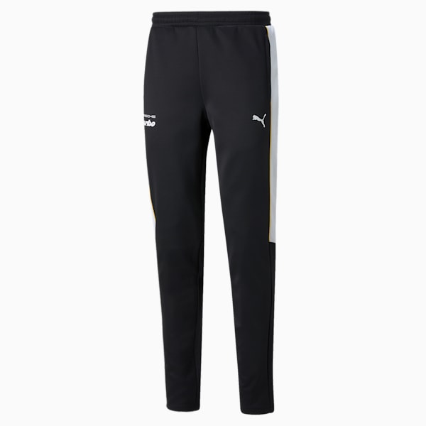 Porsche Legacy T7 Motorsport Men's Trackpants, Puma Black, extralarge-IND