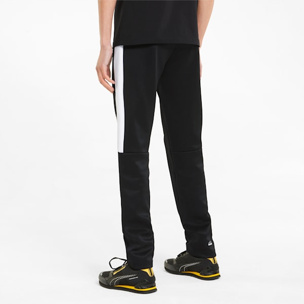 Porsche Legacy T7 Motorsport Men's Trackpants, Puma Black, extralarge-IND