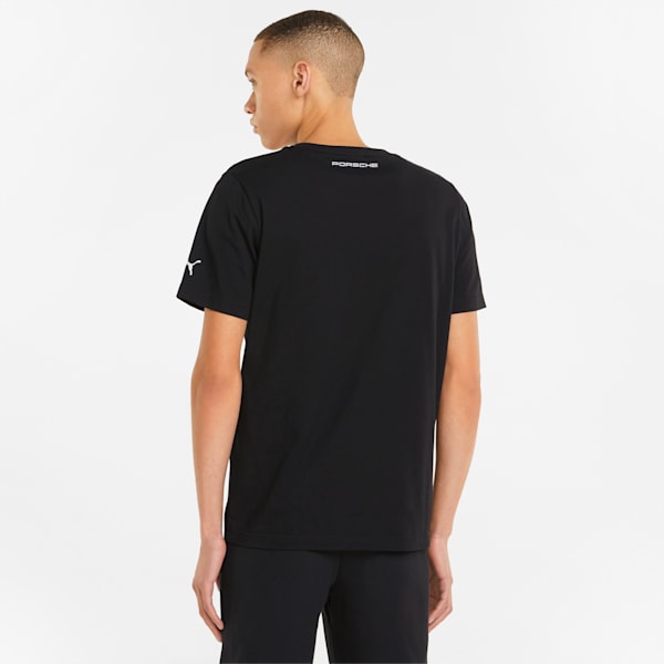 Porsche Legacy Graphic Men's Regular Fit T-shirt, Puma Black, extralarge-IND