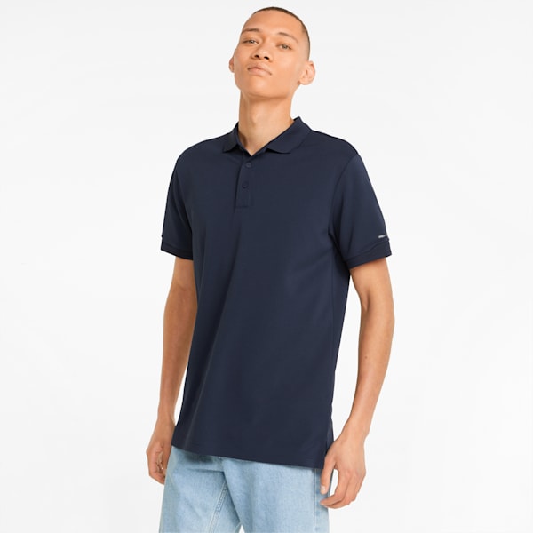 Porsche Design Men's Polo Shirt, Navy Blazer, extralarge-GBR