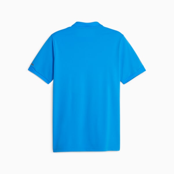 Porsche Design Men's Regular Fit Polo T-shirt, Ultra Blue, extralarge-IND
