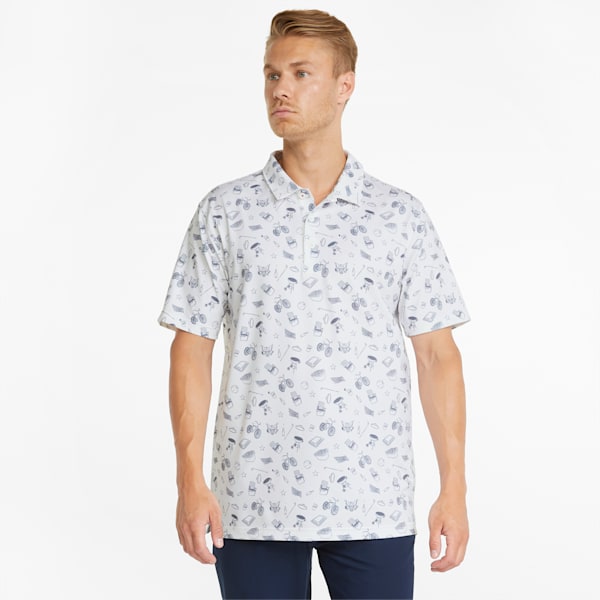 NAUTICAL PRINT SHORT-SLEEVE SHIRT