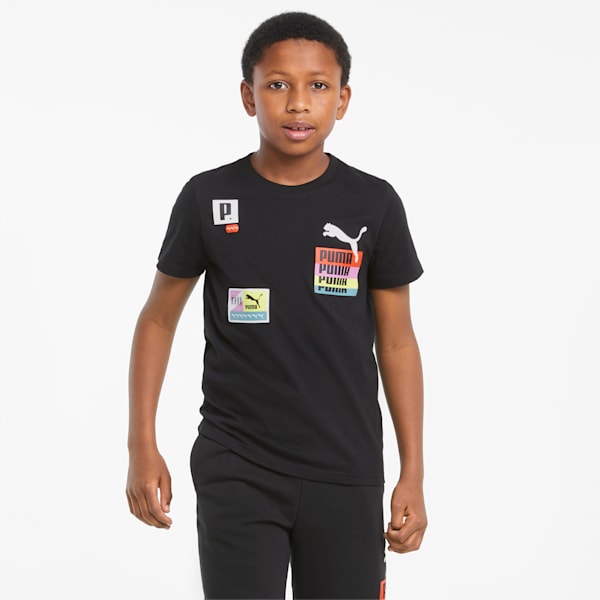 Brand Love Youth  T-shirt, Puma Black