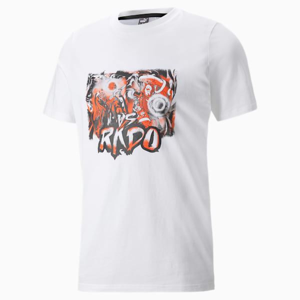 メンズ eスポーツ RKDO グラフィック 半袖 Tシャツ, Puma White, extralarge-JPN