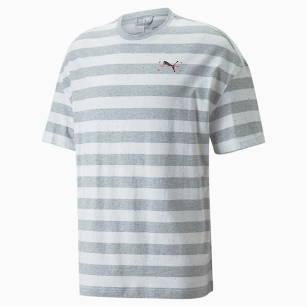 RE:Collection Oversized Men's Tee, Pristine Heather