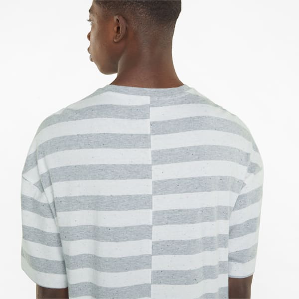 RE:Collection Oversized Men's Tee, Pristine Heather