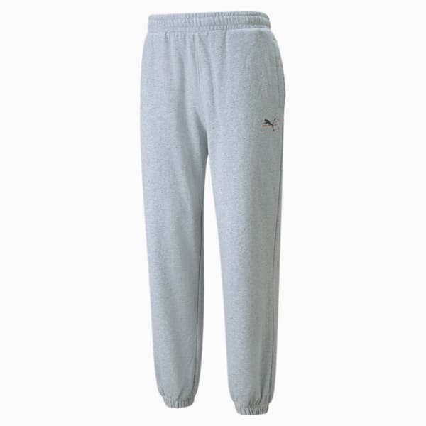 RE:Collection Relaxed Men's Pants, Light Gray Heather, extralarge