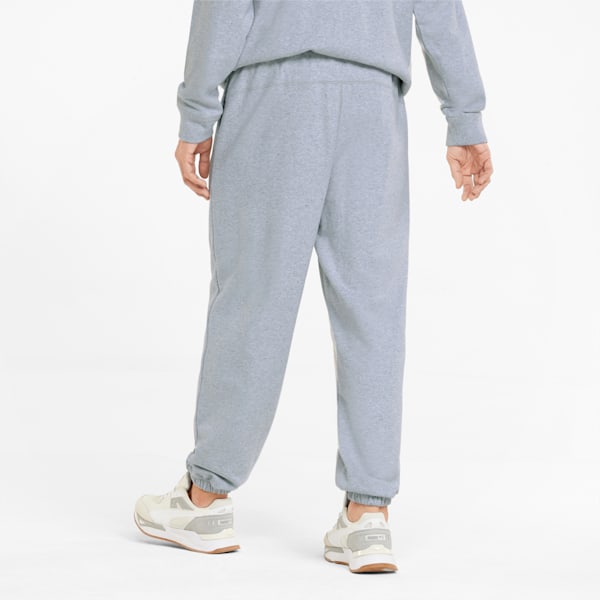 RE:Collection Relaxed Men's Pants, Light Gray Heather