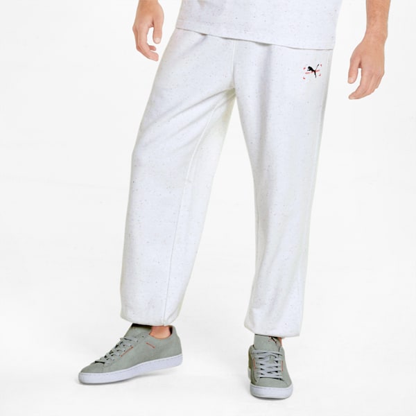 RE:Collection Relaxed Men's Pants, Pristine Heather, extralarge