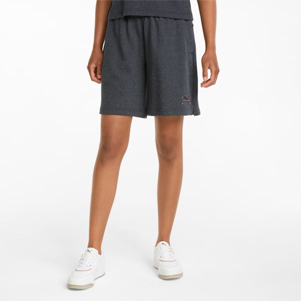 RE:Collection Women's Shorts, Dark Gray Heather, extralarge