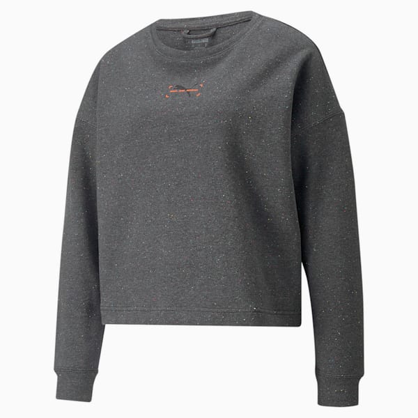 ウィメンズ RE COLLECTION リラックスド クルーネック スウェット TR, Dark Gray Heather, extralarge-JPN